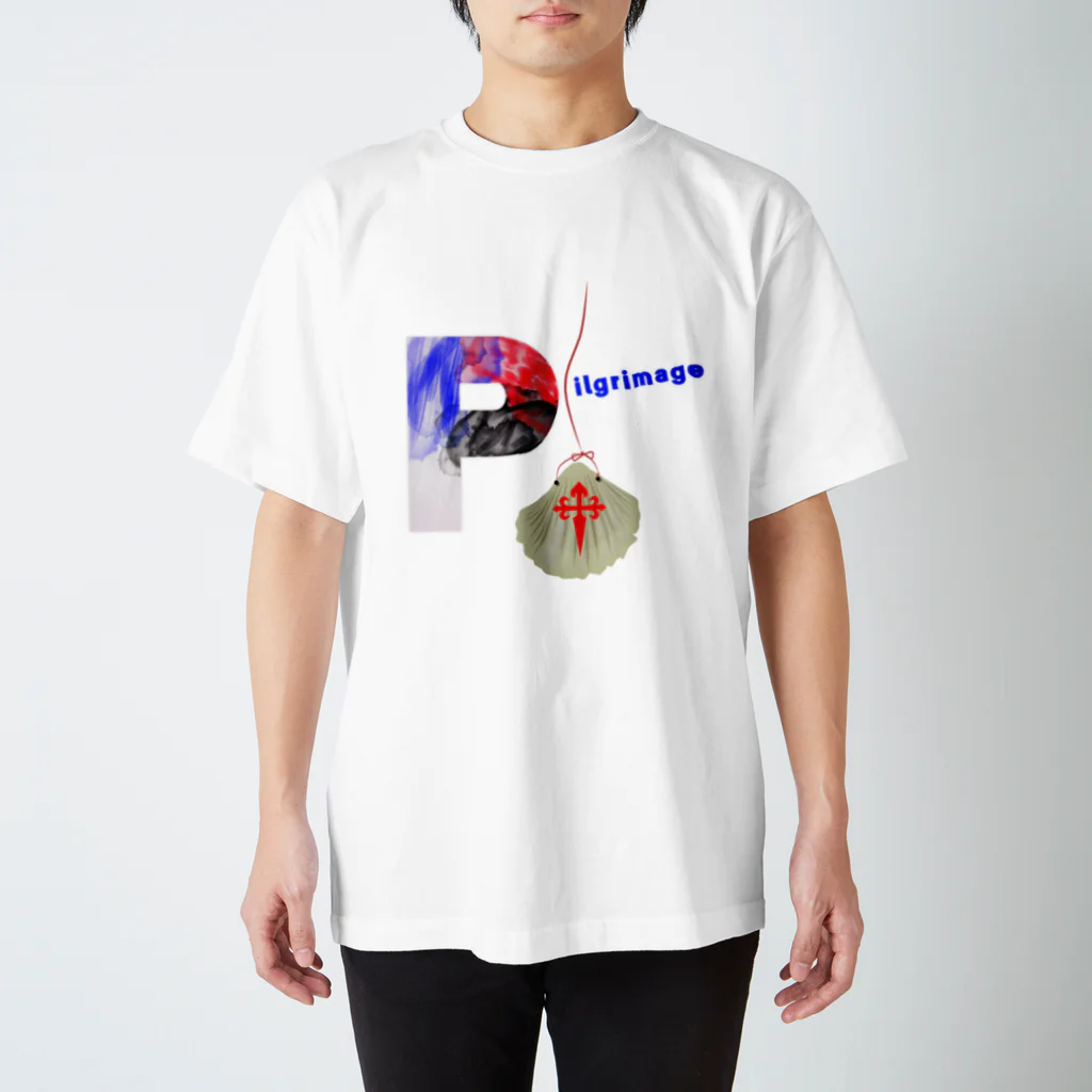 月夜のタツノオトシゴのpilgrimage スタンダードTシャツ