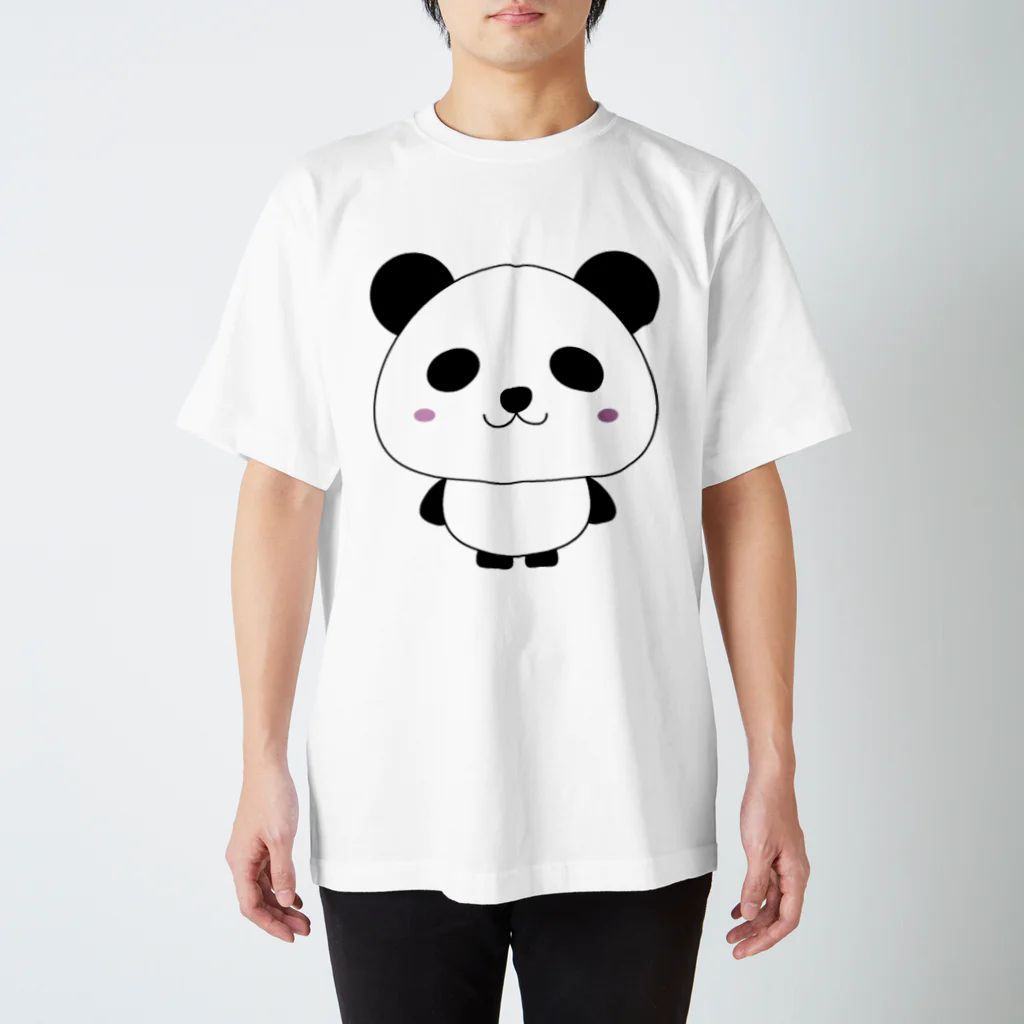 honobono-kongariのほのぼの動物シリーズ(パンダ) Regular Fit T-Shirt