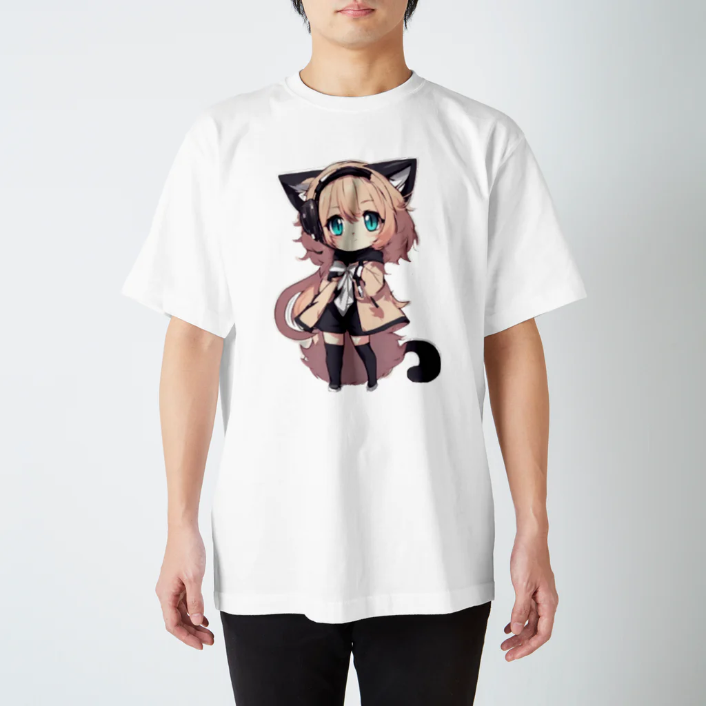 VOCALOID風な商品をの鮮やかな色使い スタンダードTシャツ