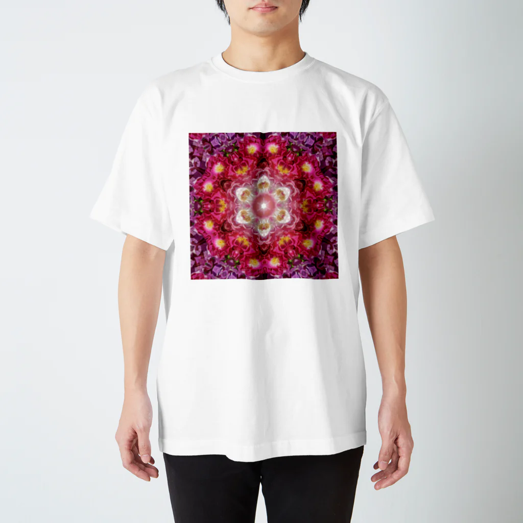 With Flowerの恋の味方の情熱の薔薇たち スタンダードTシャツ