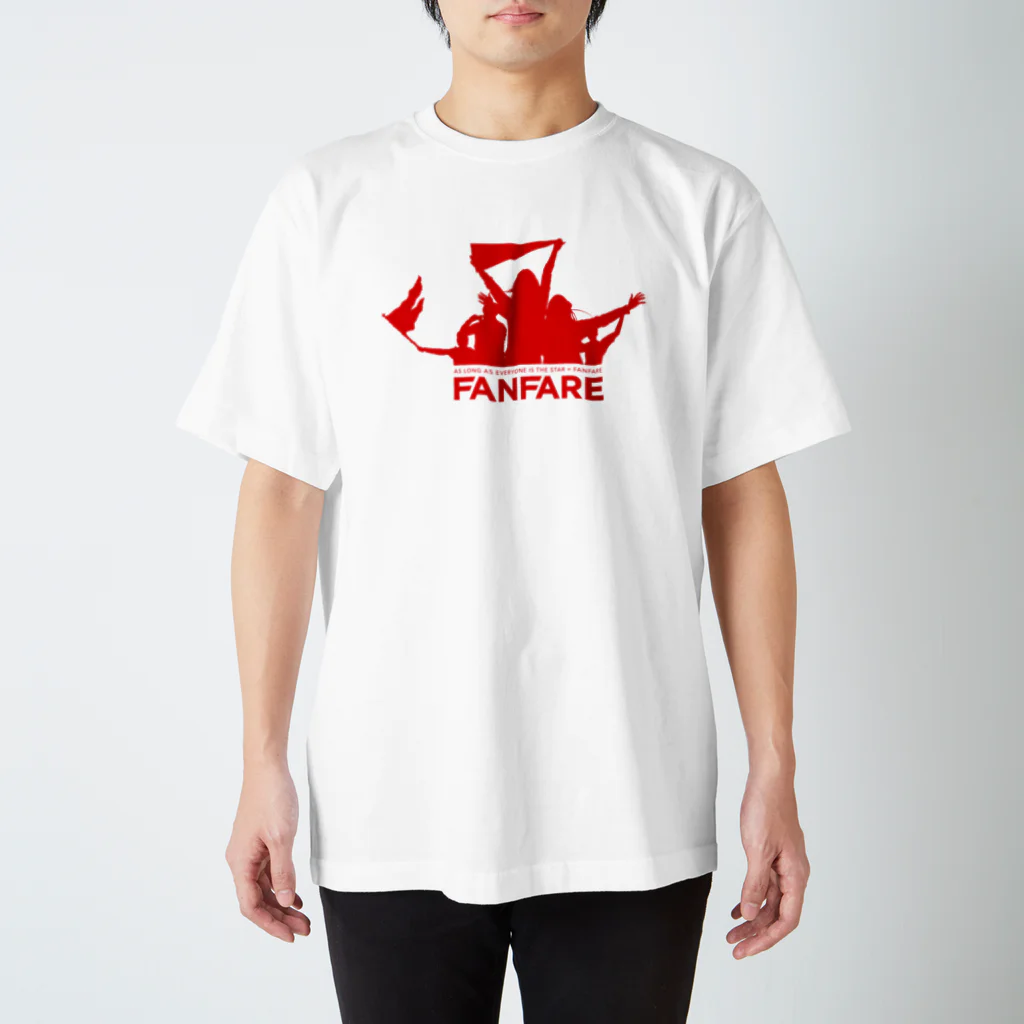 fanfare_sapporoのfanfare T-shirt_01 スタンダードTシャツ