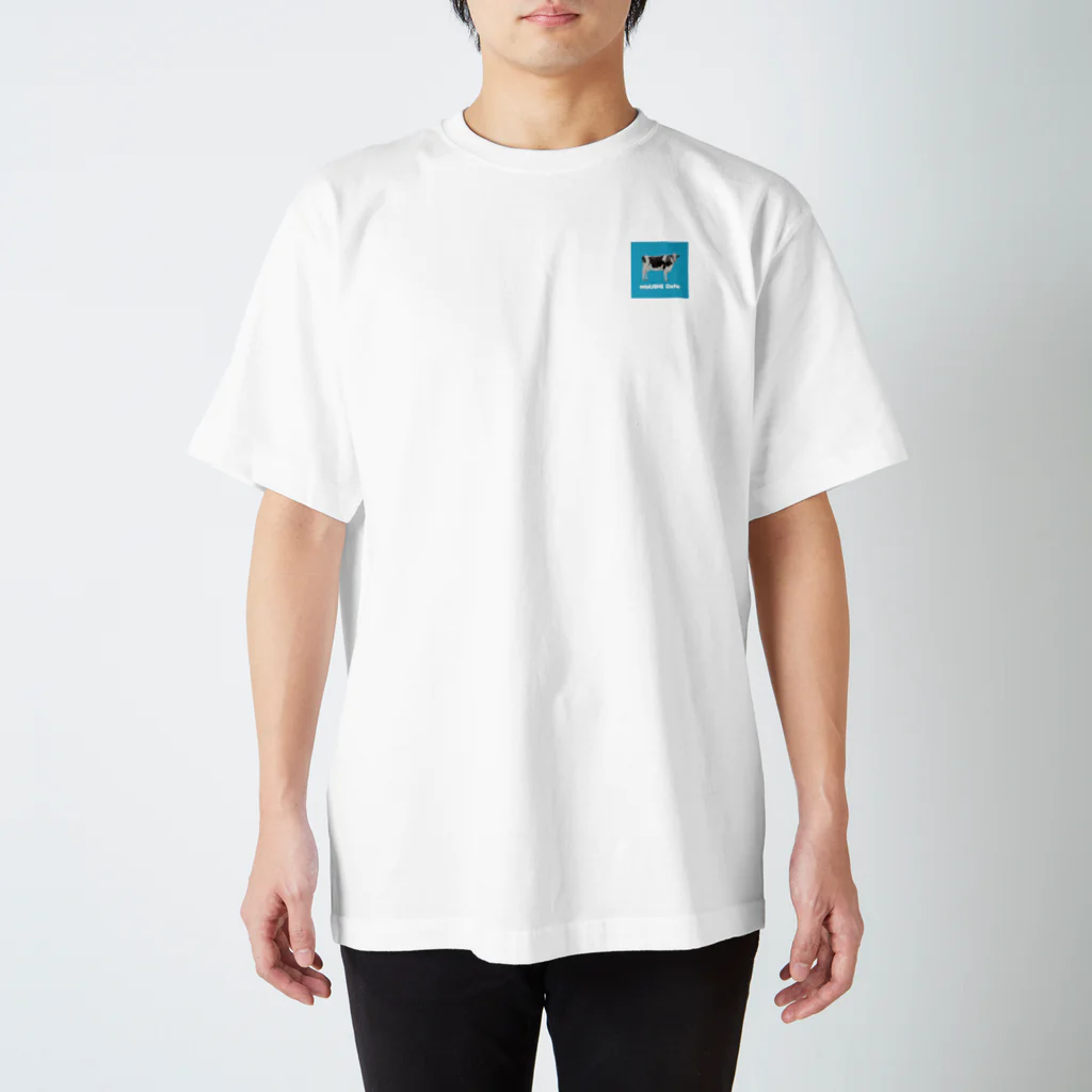 miyUSHIのmiyushiカフェBLUE スタンダードTシャツ