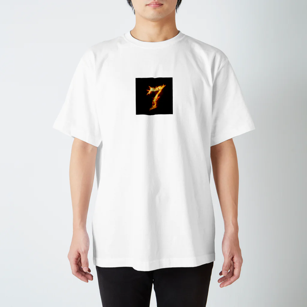 波動のソウルナンバー7 Regular Fit T-Shirt