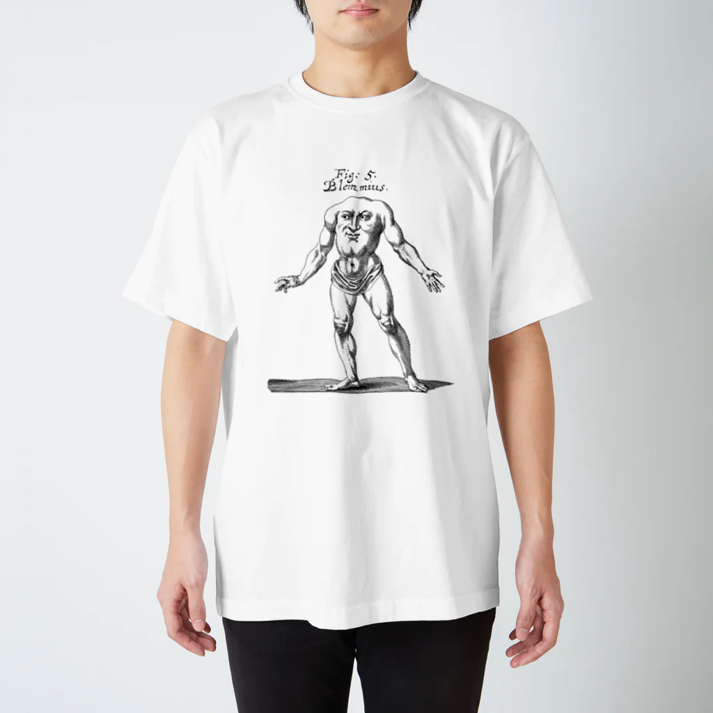 KYOUSAIのレトロイラスト スタンダードTシャツ