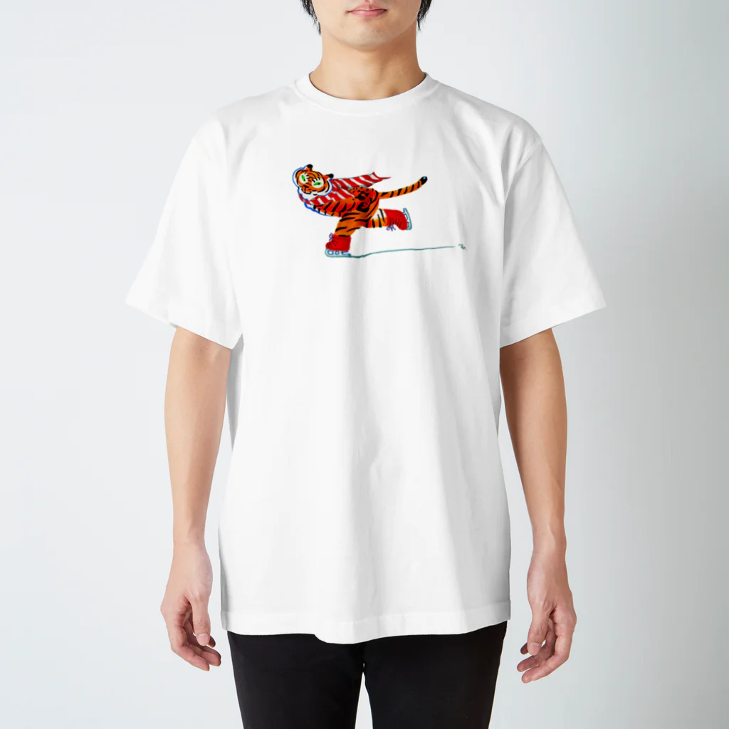 segasworksのスケートのトラちゃん Regular Fit T-Shirt