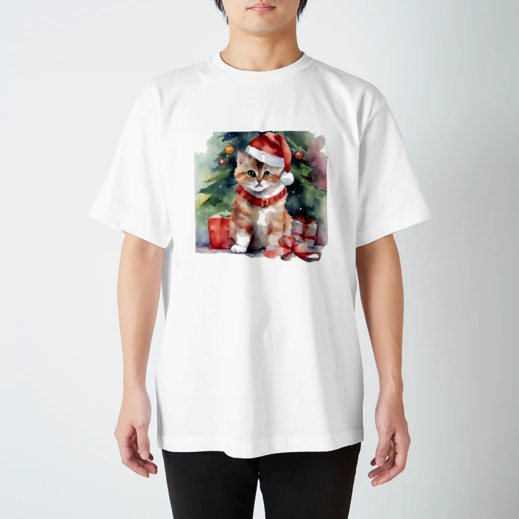 Cat Lidの猫好きに贈る、特別なクリスマスコレクション スタンダードTシャツ