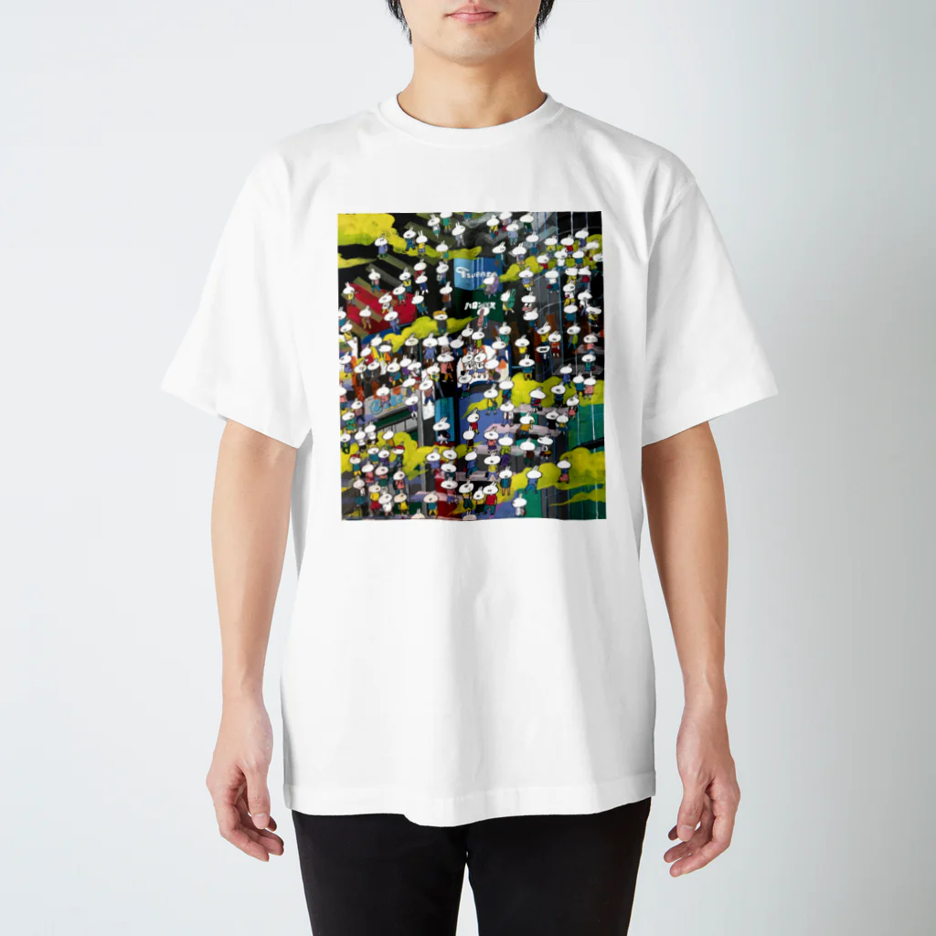 ヨシサコツバサのスクランブル交差点 スタンダードTシャツ