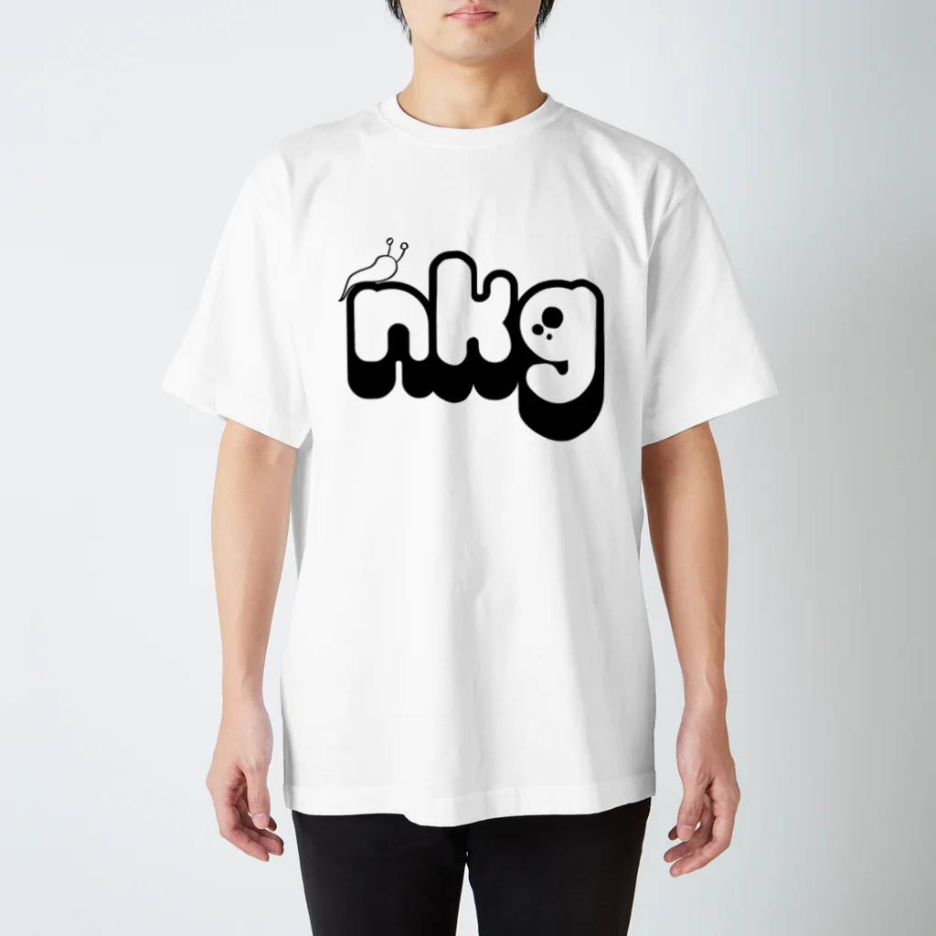 のの氏のTeam.NKG戦闘装束（印刷大き目黒) スタンダードTシャツ