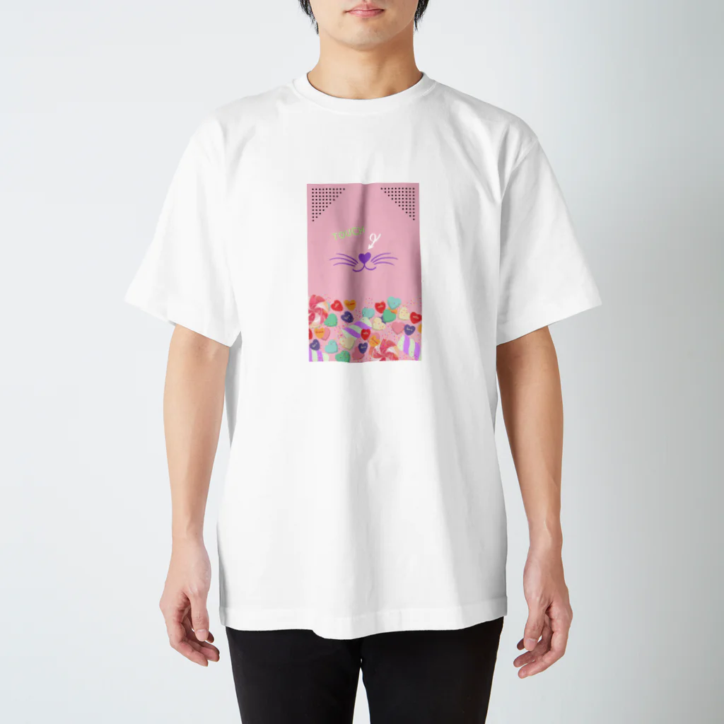 Nicohulaのねこ Regular Fit T-Shirt