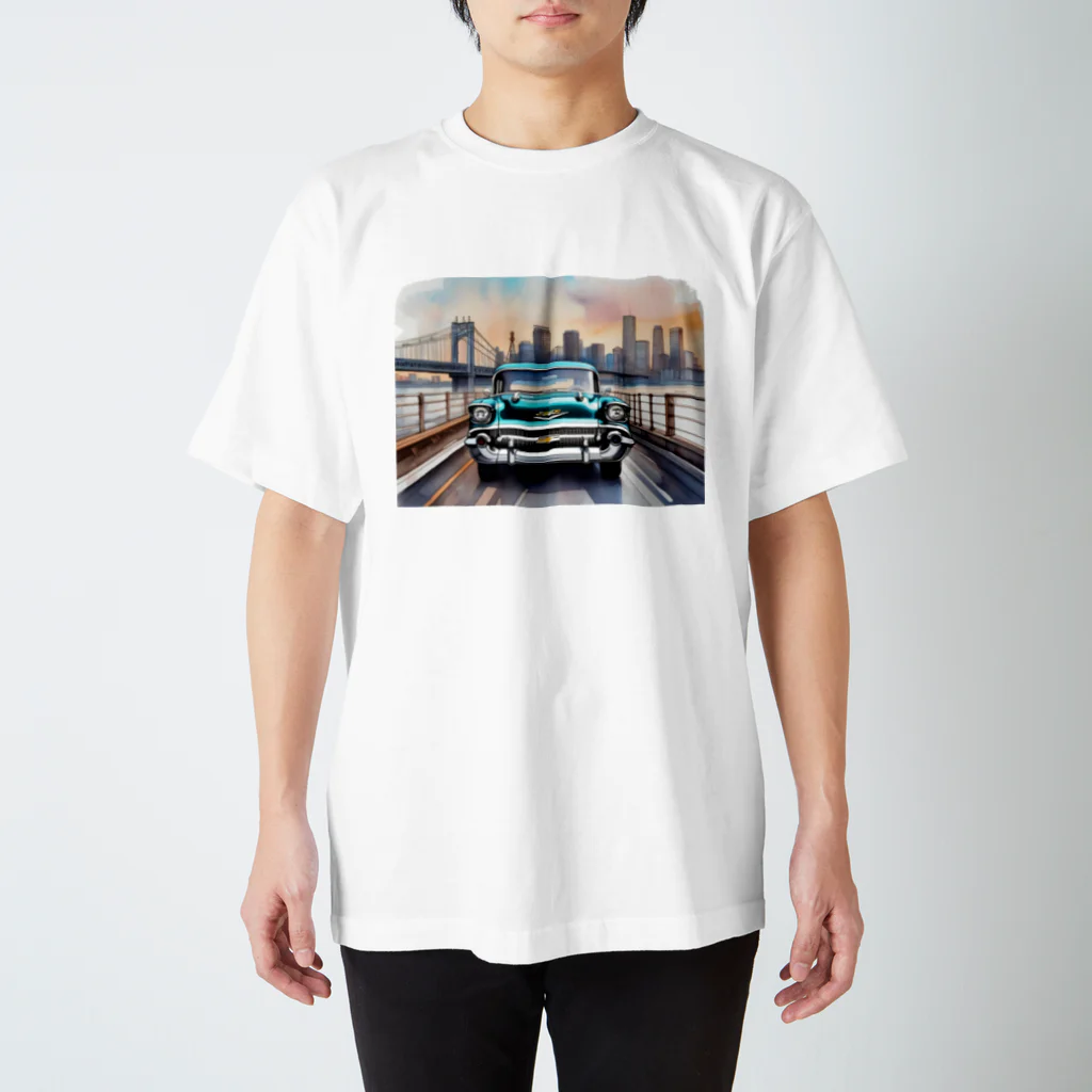 yo-yo-yoのアメ車 Regular Fit T-Shirt