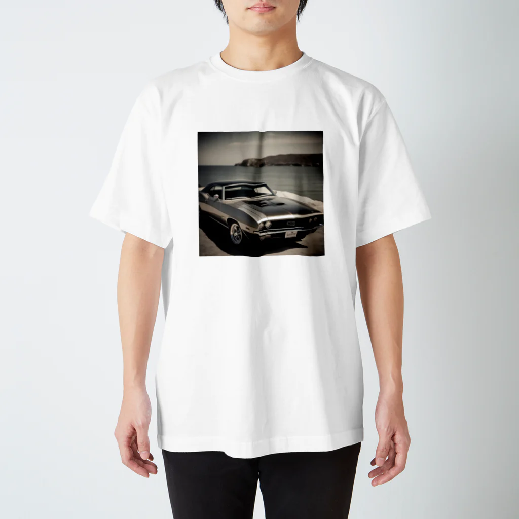 yo-yo-yoのアメ車 Regular Fit T-Shirt