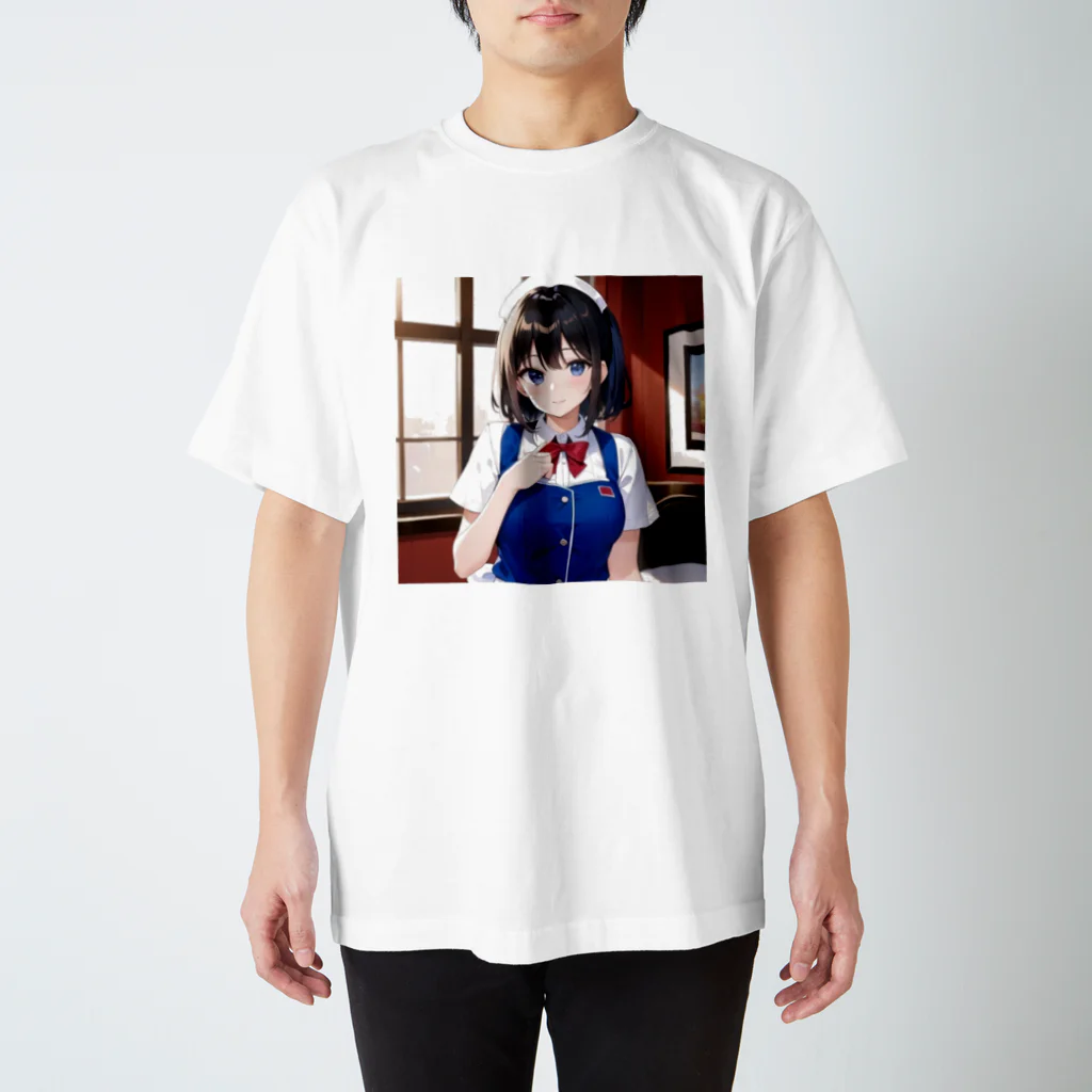 yo-yo-yoの美少女 スタンダードTシャツ