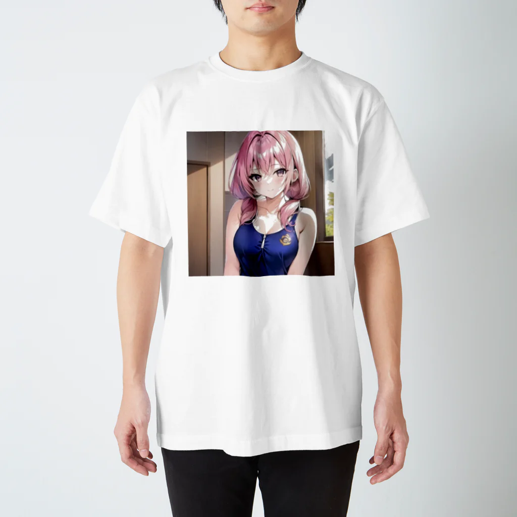 yo-yo-yoの美少女 スタンダードTシャツ