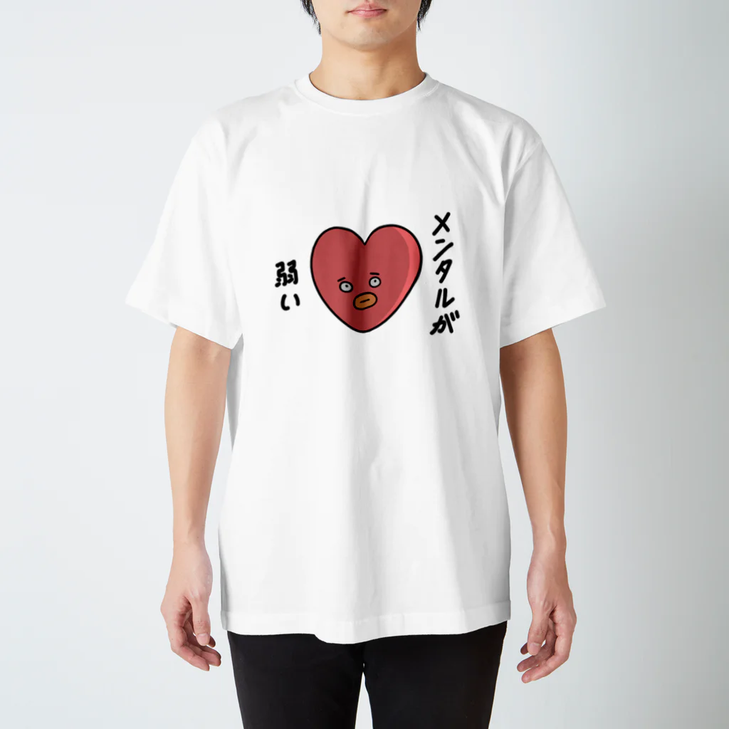 まがおのメンタル弱い スタンダードTシャツ