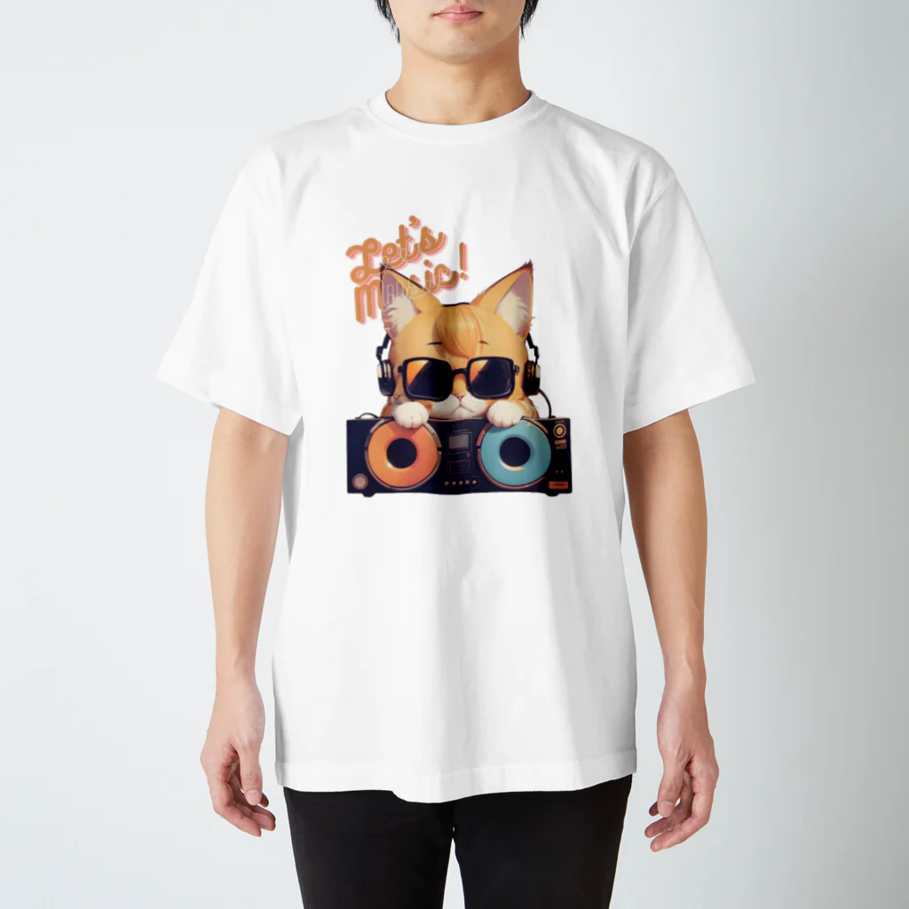 521のDJ Nyanko スタンダードTシャツ