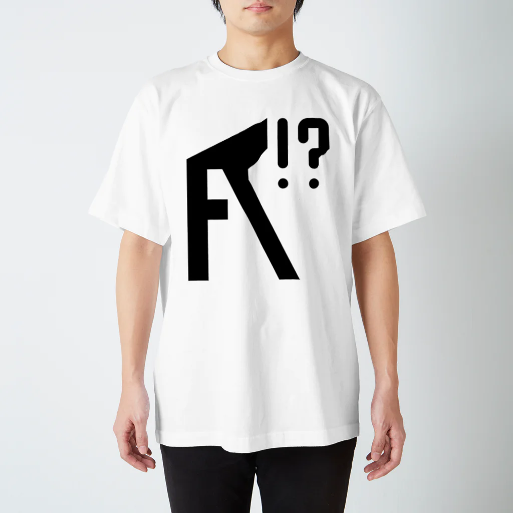 Ku-Ma's SHOPのハードラックディヴィジョン(黒)_typeA Regular Fit T-Shirt