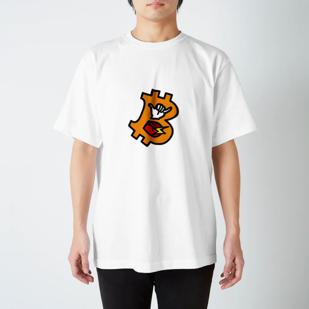 BitPopArtのB - Nostr スタンダードTシャツ