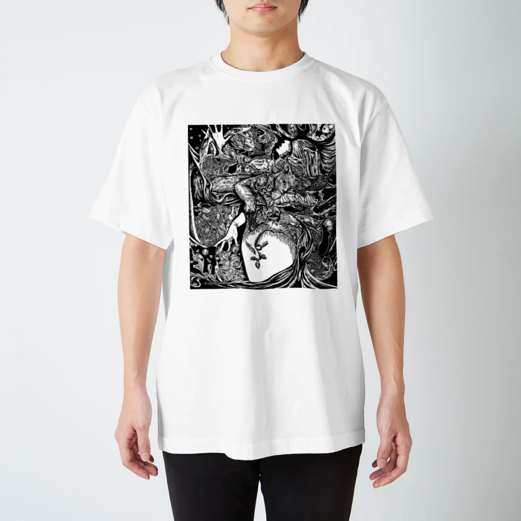 深夜水族館(営業中)の盲目の花嫁シリーズ Regular Fit T-Shirt