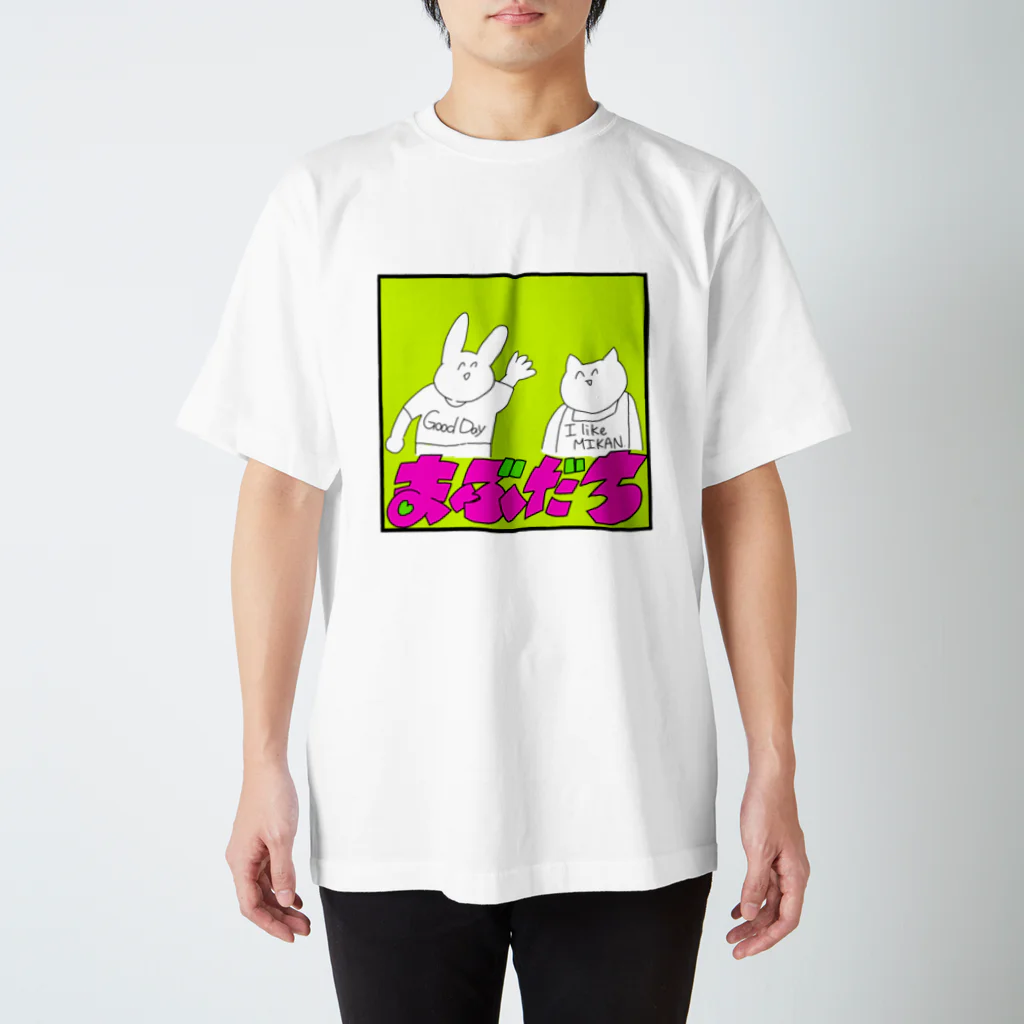 momomomo__のまぶだち Regular Fit T-Shirt