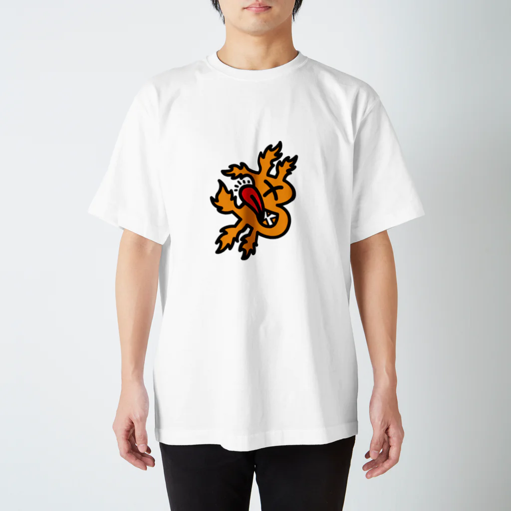 BitPopArtのB - on Fire Regular Fit T-Shirt