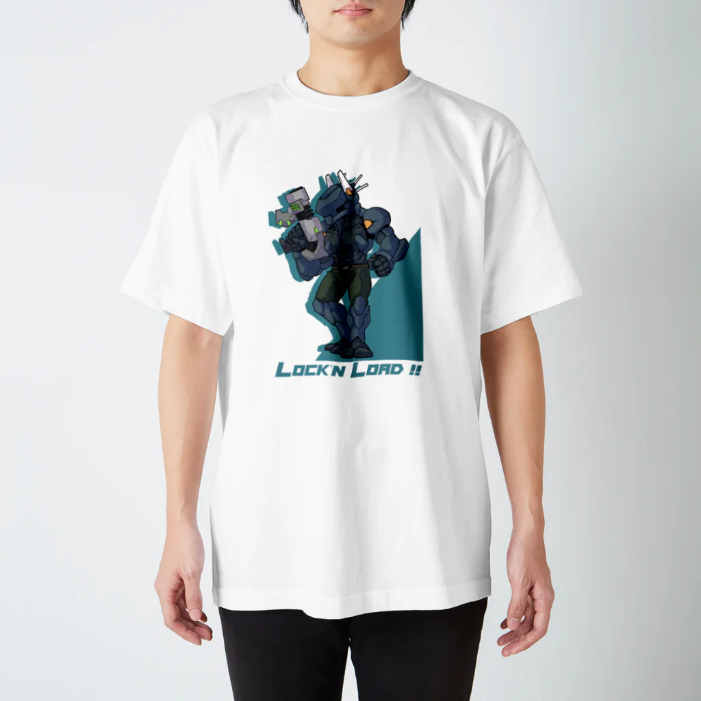 XENONISMあいてむ屋のサイバネ軍曹(A) Regular Fit T-Shirt
