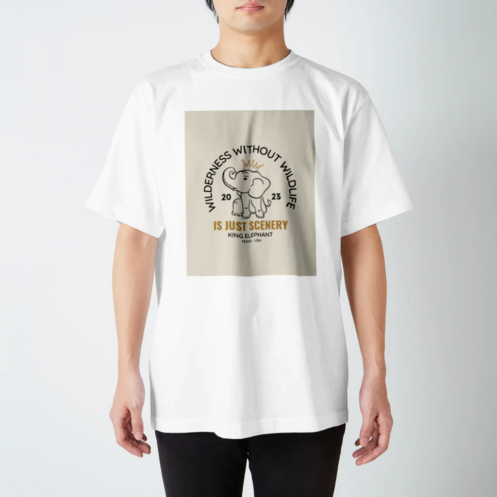 Urban A24のアブストラクト・エレファント Regular Fit T-Shirt