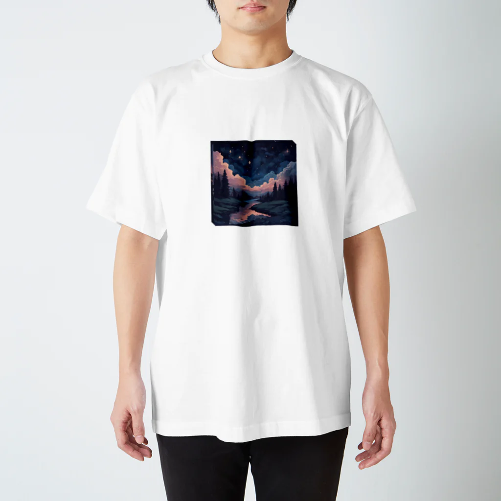 しょうの猫好きの夜空グッズ Regular Fit T-Shirt