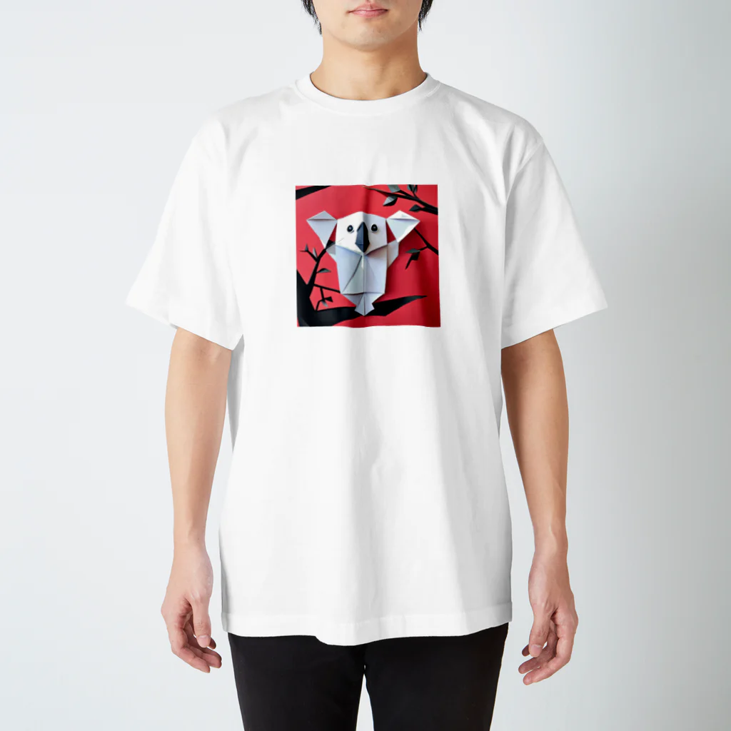 Hamatsukiのコアラ（折り紙風アート） Regular Fit T-Shirt