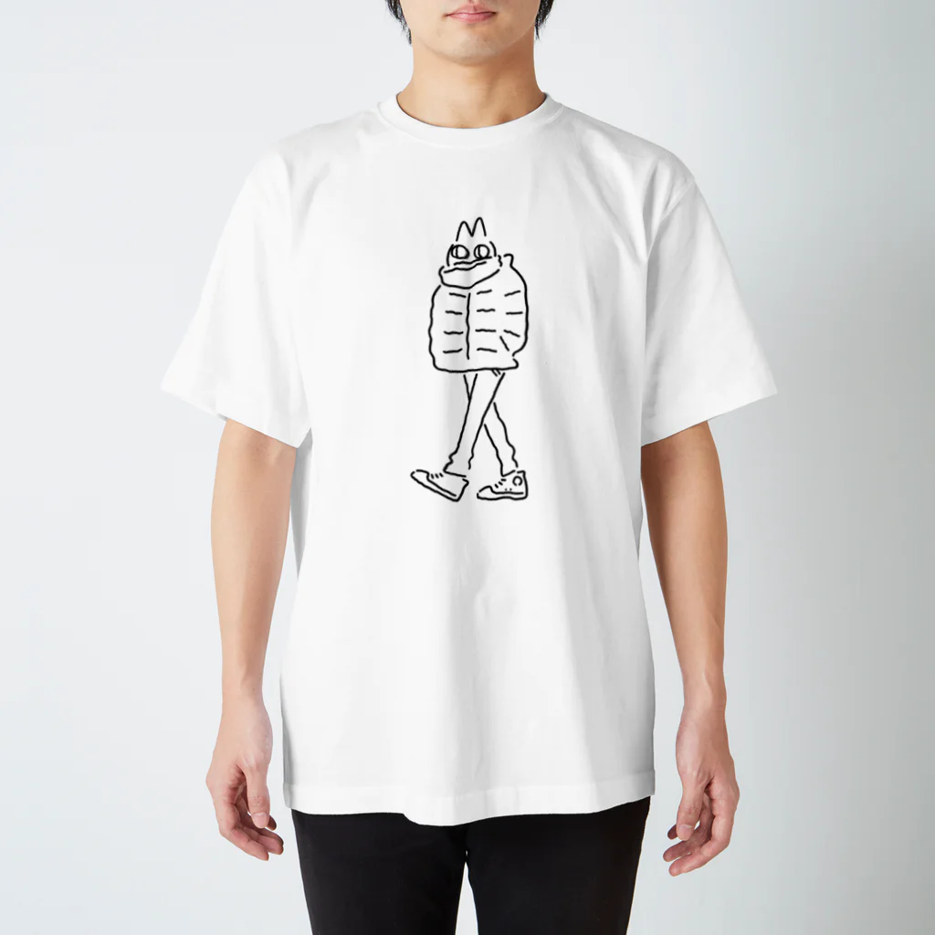 nebulianの厚着のねこ Regular Fit T-Shirt