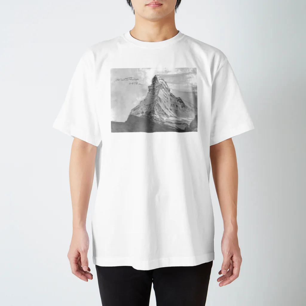 Ryo’s Art ShopのマッターホルンLOVERS Regular Fit T-Shirt