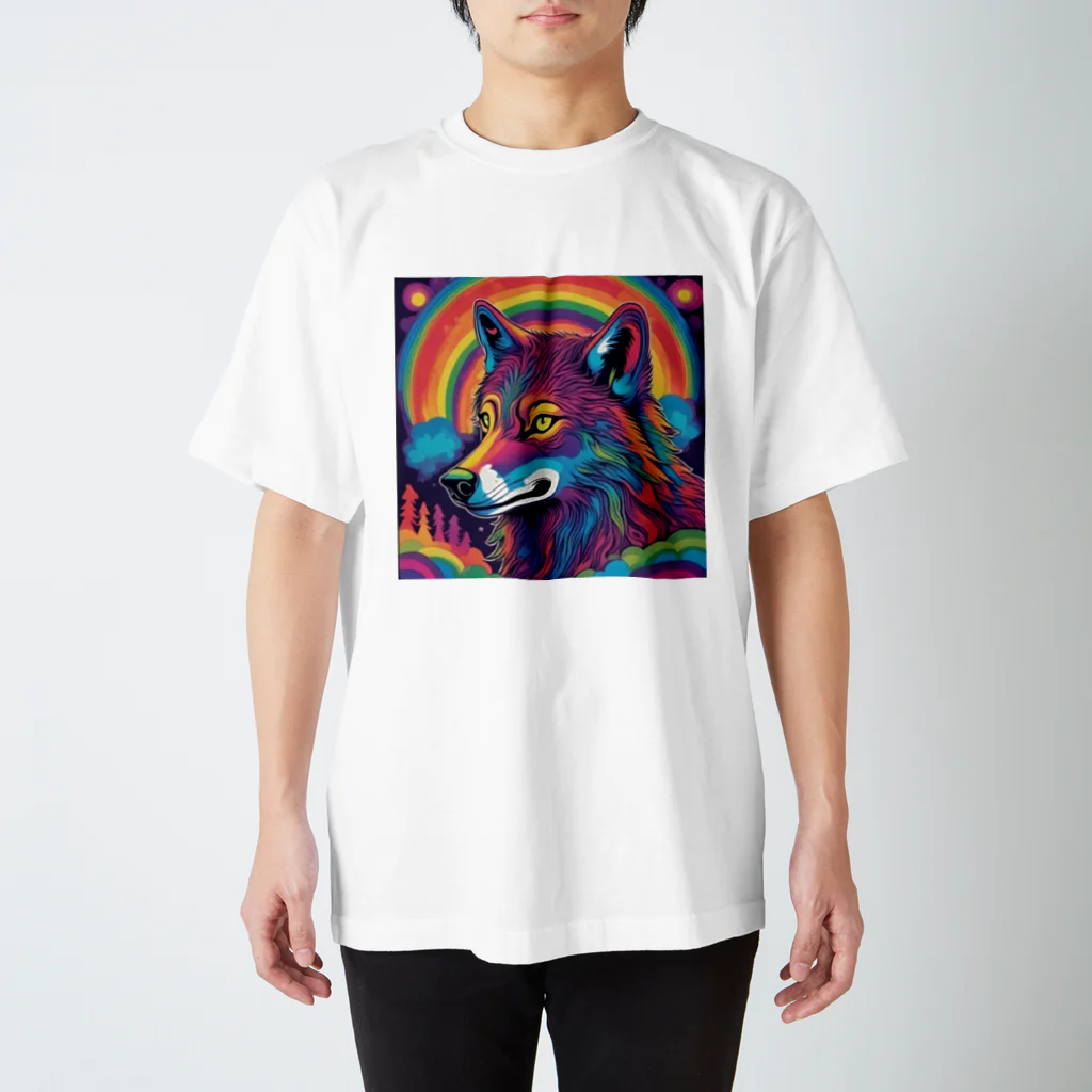 shop.ycのユメウルフ スタンダードTシャツ