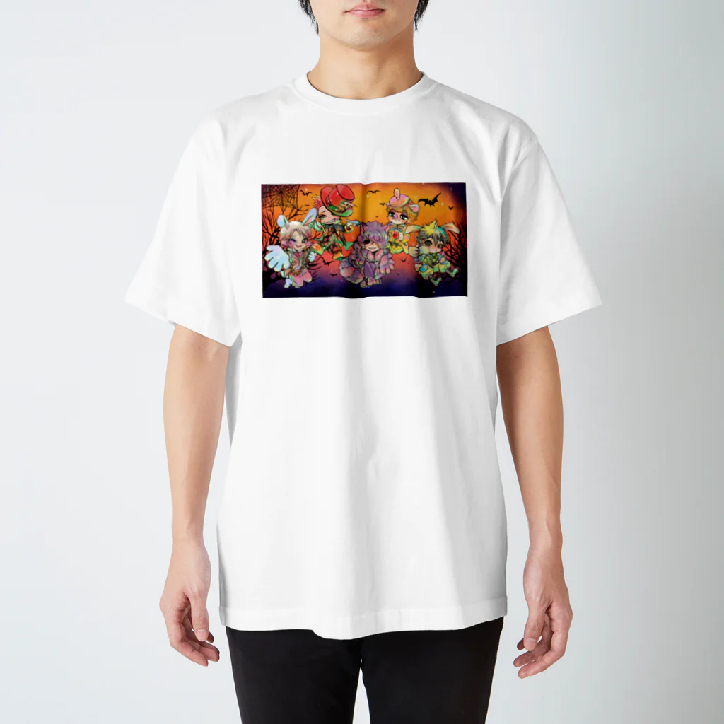 群青のはなまるハロウィン2023 ハロウィンアリス Regular Fit T-Shirt