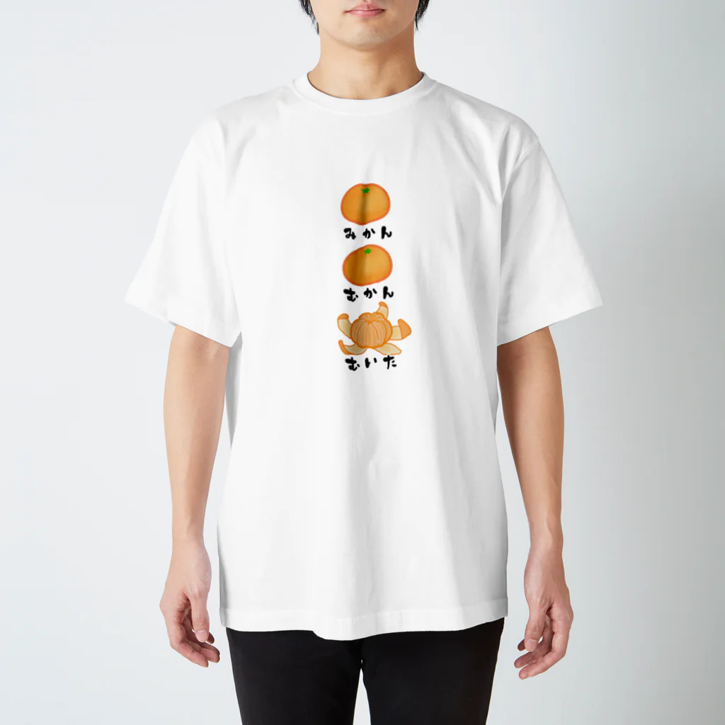 るかのみかんむかんむいた美味しかった スタンダードTシャツ