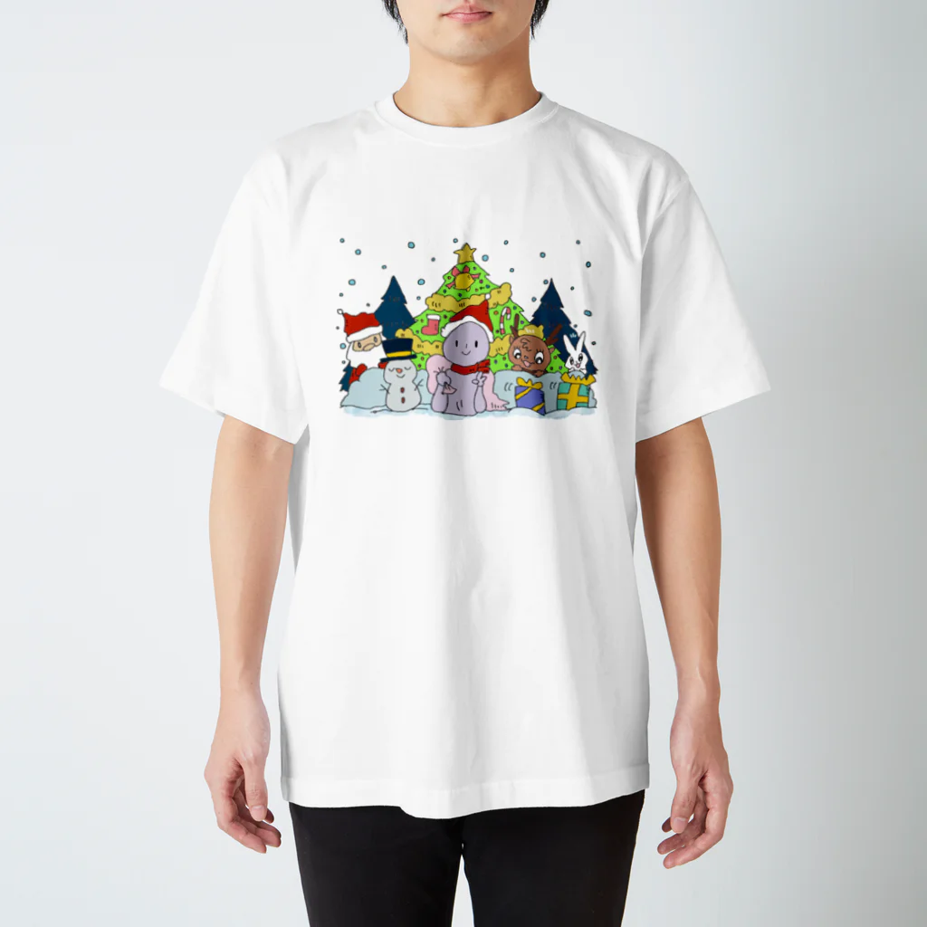 ブッディズムのほーはいさんクリスマス スタンダードTシャツ