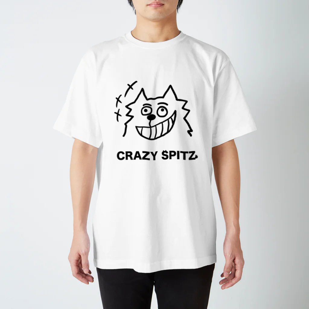 ehime@けだま&もち＆すみのCRAZY SPITZ「HA HA HA」 スタンダードTシャツ