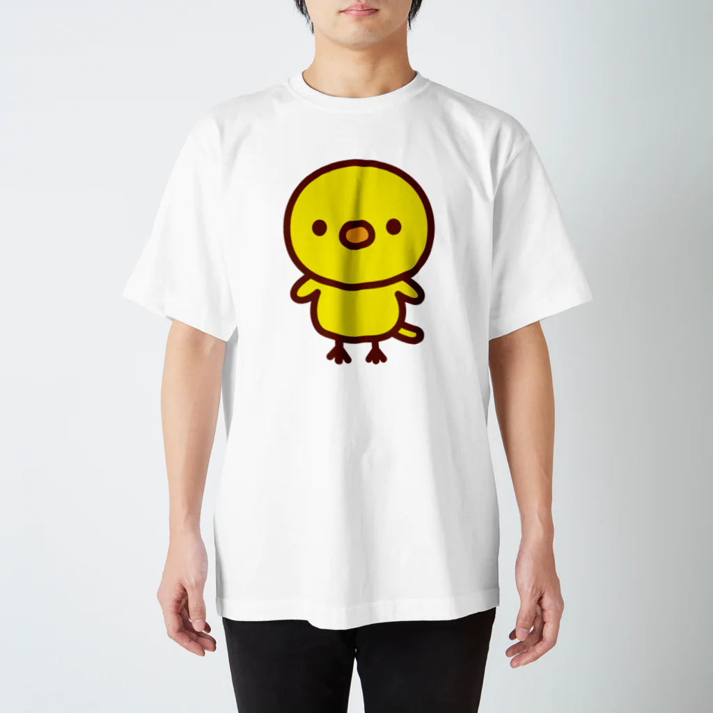 いんこ屋堂のレモンカナリア スタンダードTシャツ