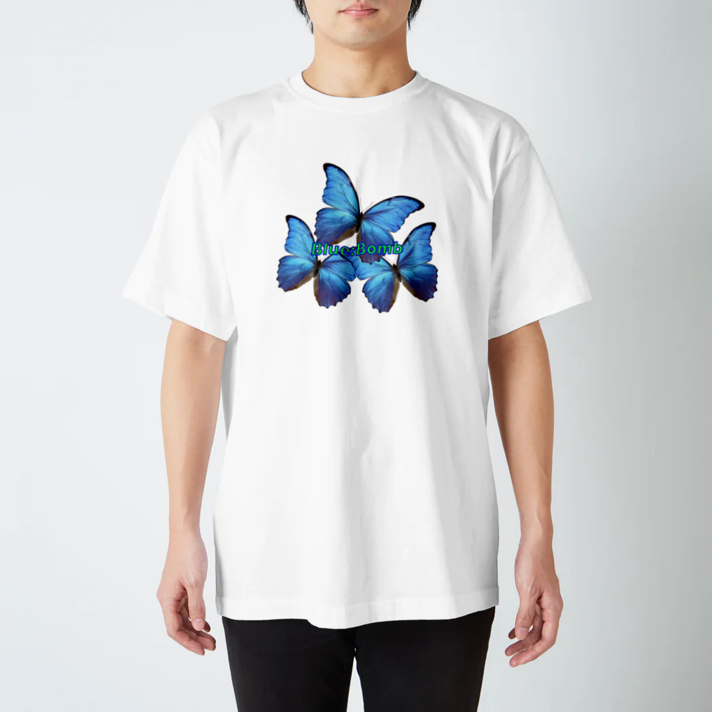 BluffBoy🐝のBlue:Bomb🦋 Regular Fit T-Shirt