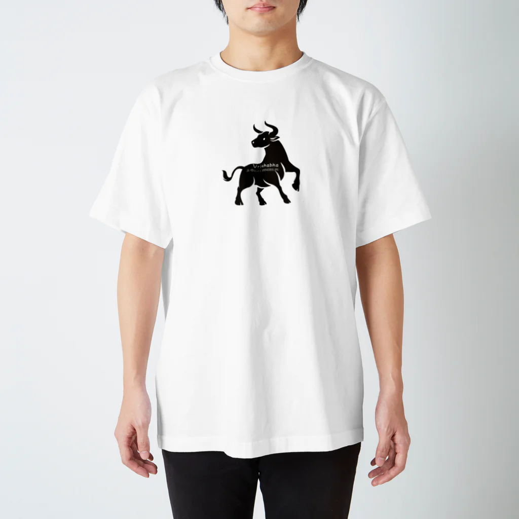 CyberArmadilloのヴリシャバ (牡牛座) Vrishabha (Taurus) Regular Fit T-Shirt