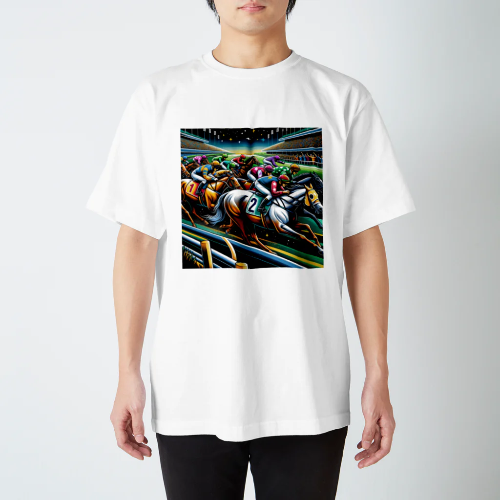 Design by hisachilの競馬 スタンダードTシャツ