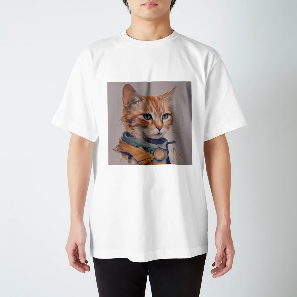 ミシンの猫 スタンダードTシャツ