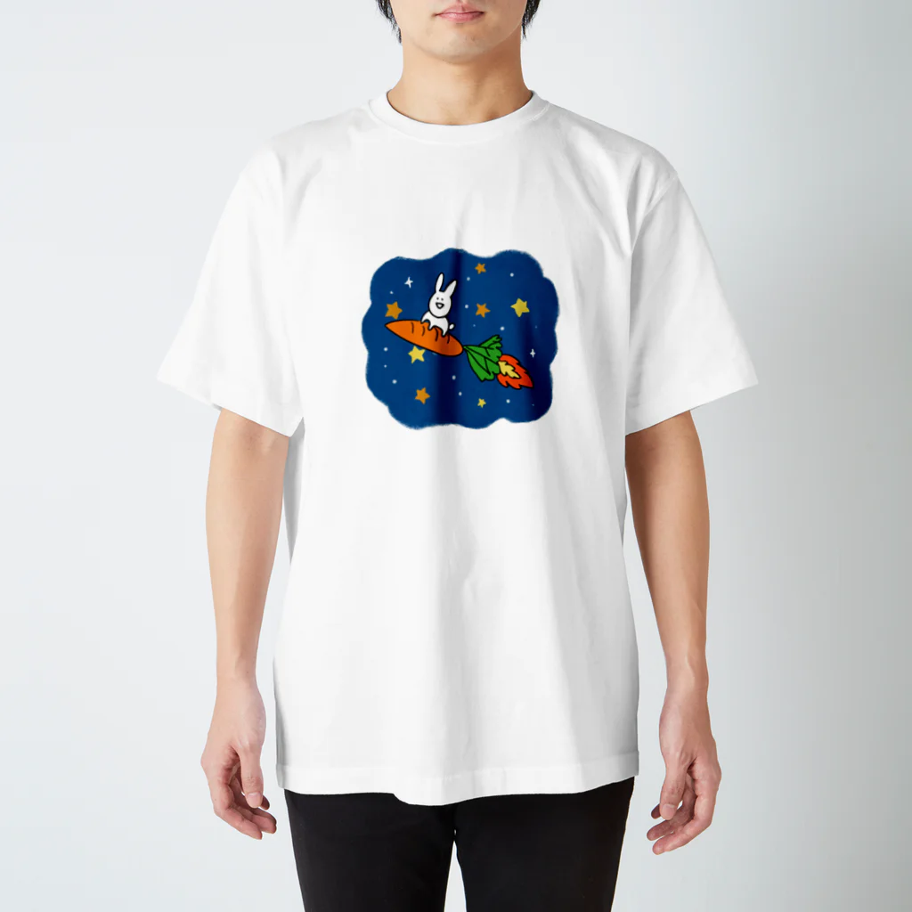 chienotobiraのにんじんロケット🥕 スタンダードTシャツ