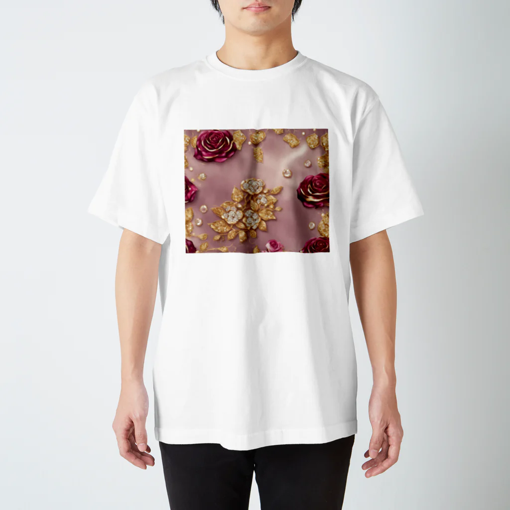 REINA-MAの薔薇 Regular Fit T-Shirt