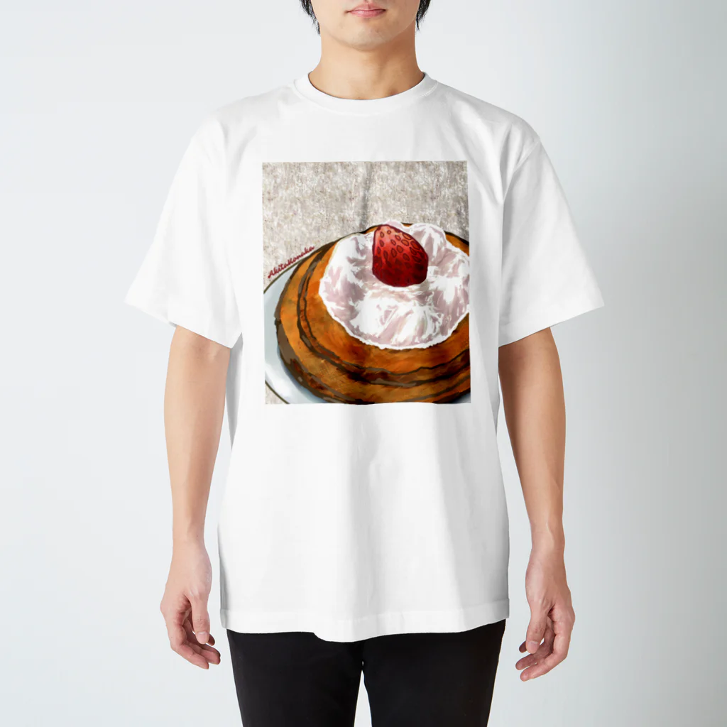 コナカマ通販SUZURI支店のパンケーキ Regular Fit T-Shirt