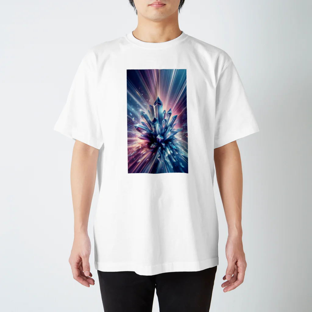 sukoyaのプリズムの花束 Regular Fit T-Shirt