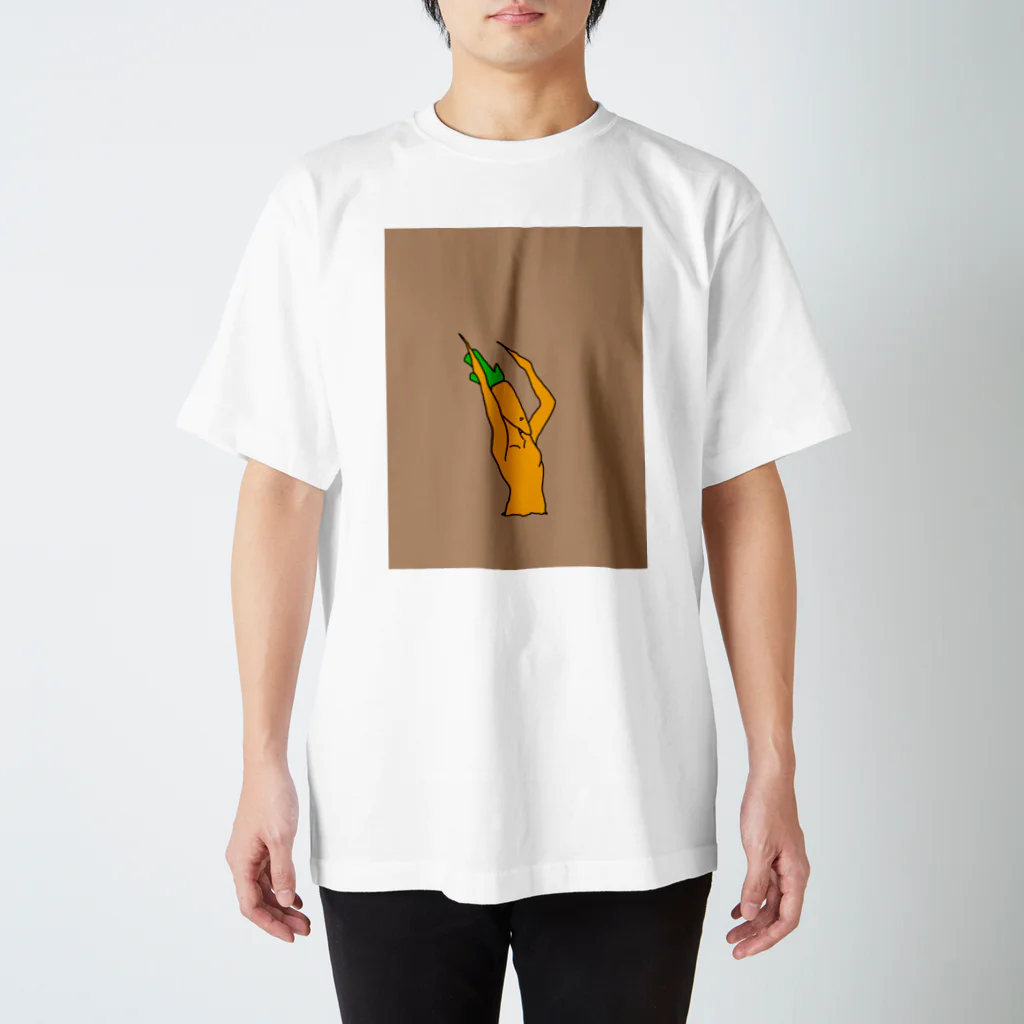 癖強のニン人（埋まり中） スタンダードTシャツ