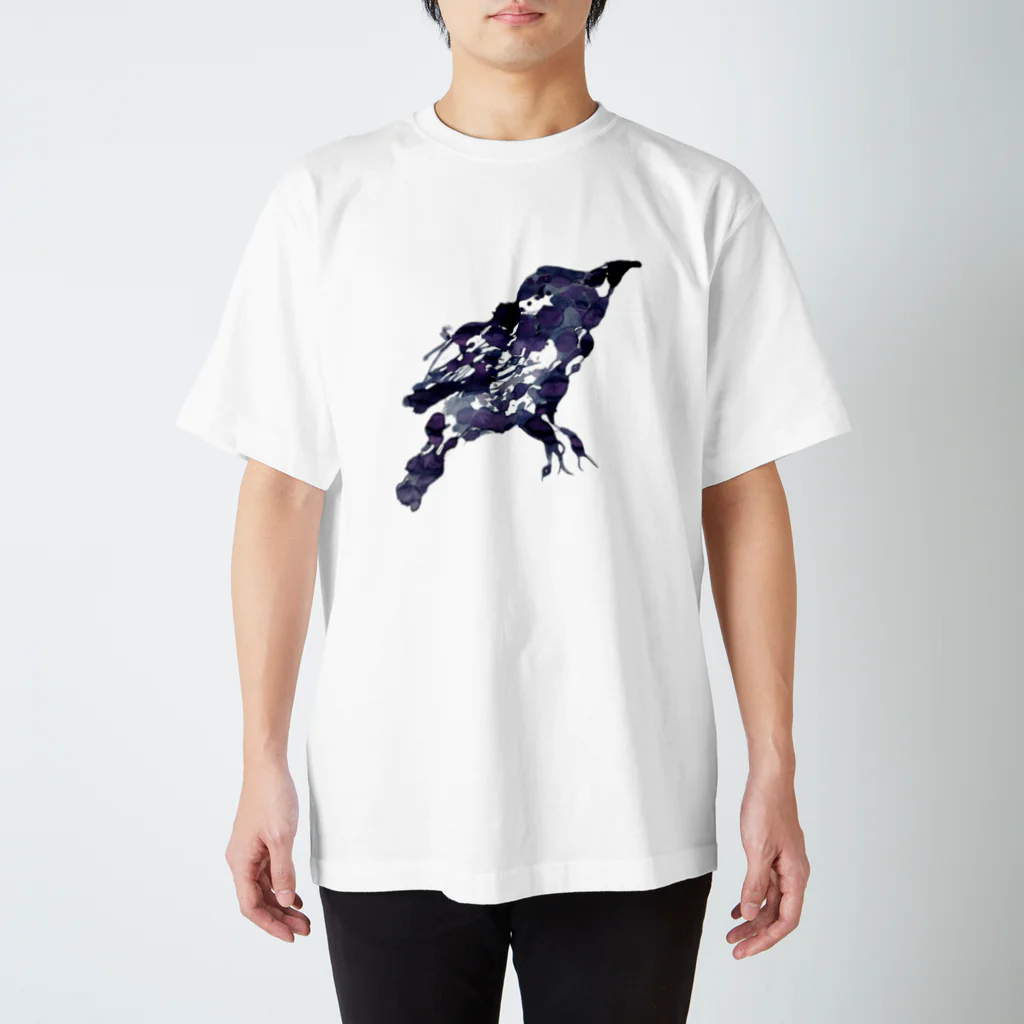 nonoINKの烏 Regular Fit T-Shirt