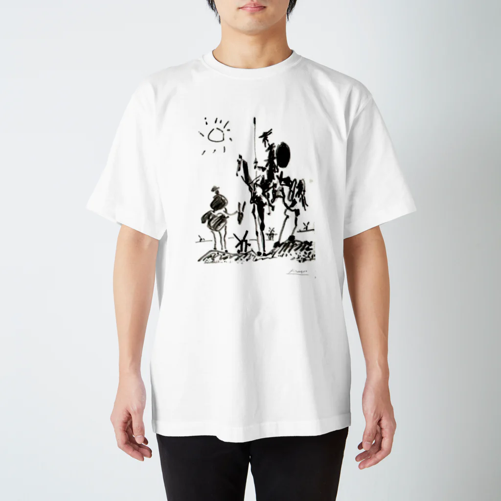 603maoのわかる人にはわかるピカソ スタンダードTシャツ