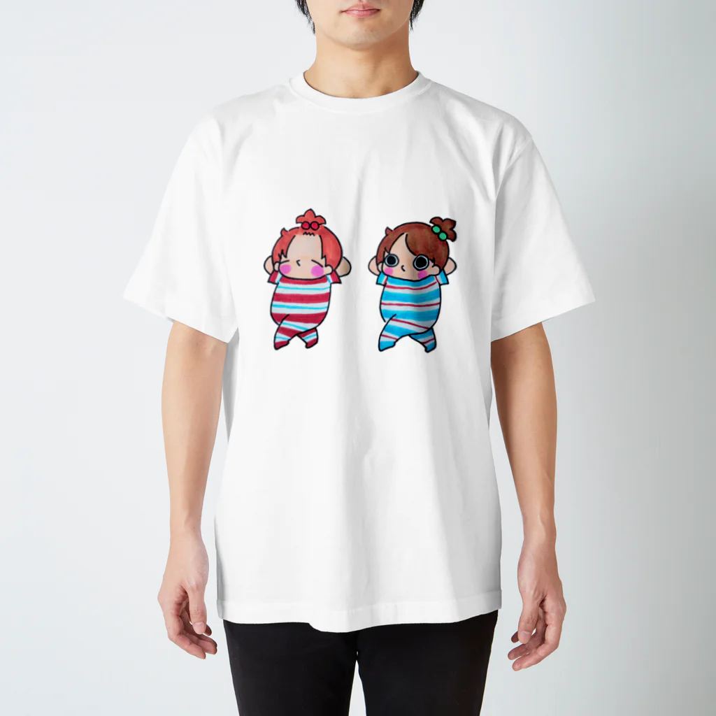 ぽこすけのぽことこ スタンダードTシャツ