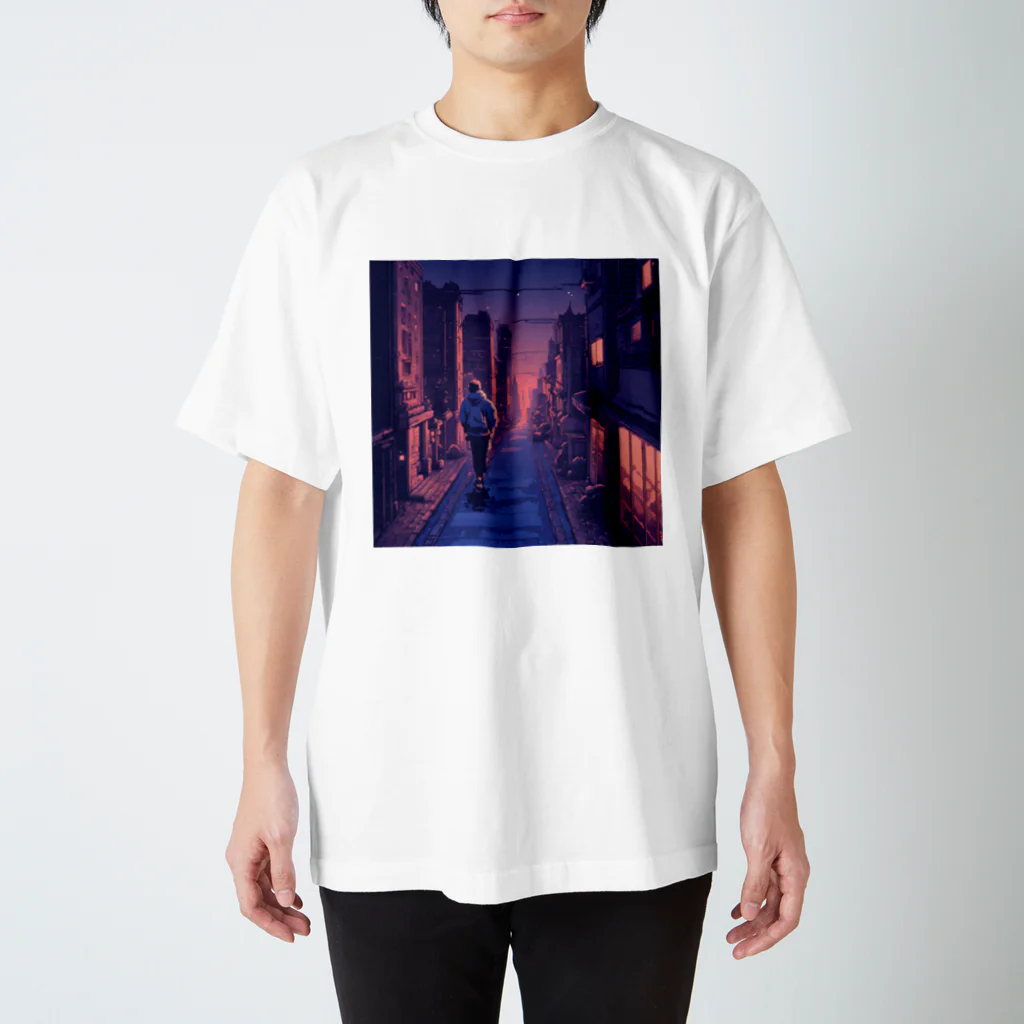 mamimuritaの夜散歩(男性) スタンダードTシャツ