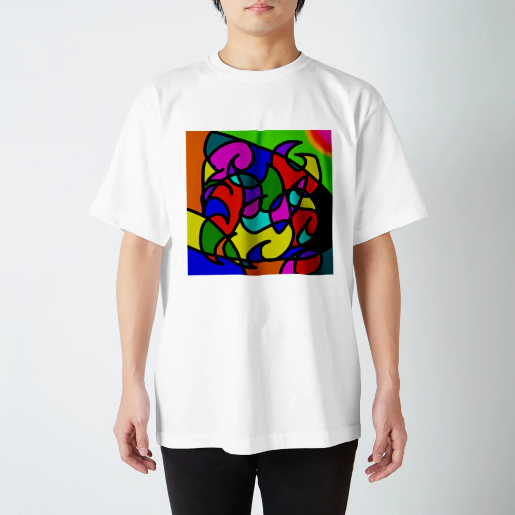 moon_takuanのゆめと太陽 Regular Fit T-Shirt